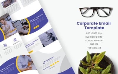 Senaste Multipurpose Corporate Business Campaign Promotional Mailchimp e-postmall