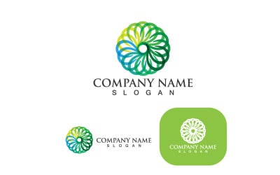 Globe Logo And Symbol Vector