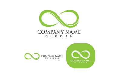 Infinity Design Infinity Logo Vektör Logo Şablonu