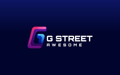 Letter G Gradient Logo Template
