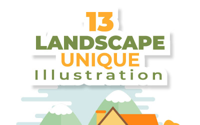 13 Natura e paesaggio Illustrazione unica