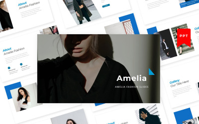 Amelia Mode PowerPoint-mall
