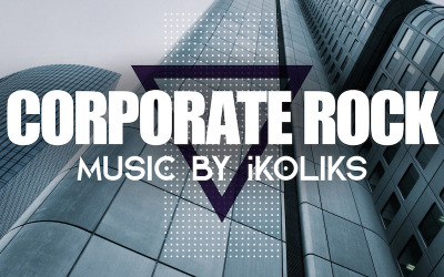 Corporate Rock Bakgrund Lagermusik