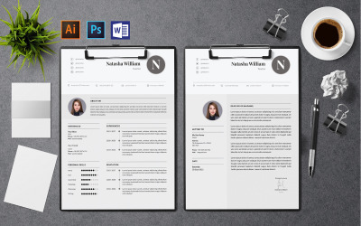 Minimalist CV Özgeçmiş Şablonu Öğretmeni