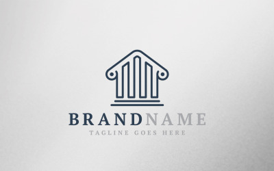 Law Consultant Logo Template