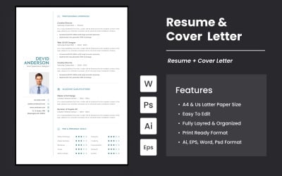 Simple CV And Resume Design