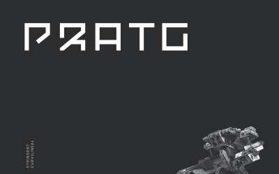 Pratg Futuristic Tech Font