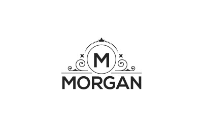 Royalty M Letter Logo Design Template