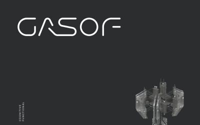 Gasof Futuristic Tech Font