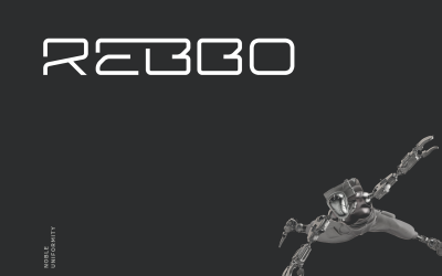 Rebbo Futuristic Tech Font