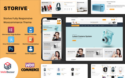 Storive - Online eCommerce Super Market Store WooCommerce-tema