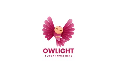 Sowa Jasny Gradient Logo Design