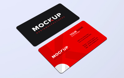 Дизайн макета визитной карточки