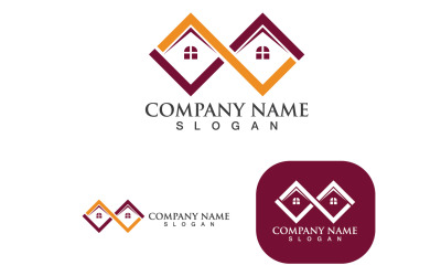 Dom i budynek logo Vector V2