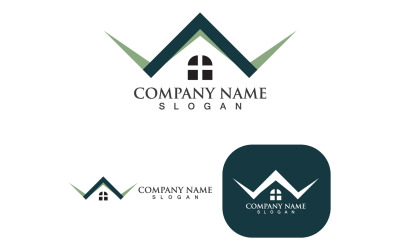 Gebouw logo Vector Eps V1