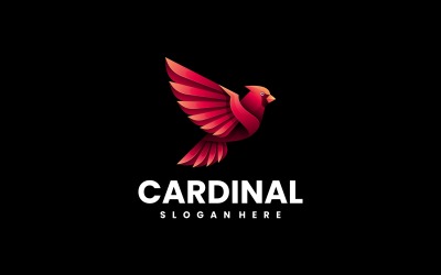 Логотип Cardinal Bird Gradient