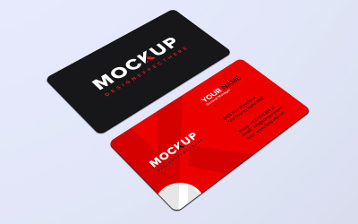 Visitkort Mock Up Design
