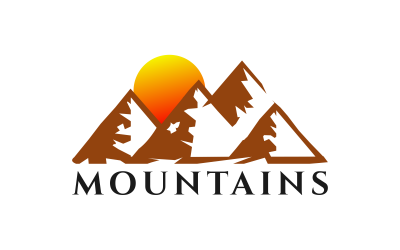 Mountain Unique Logo Design