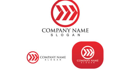 Arrow Faster Business  Logo And Symbol V6