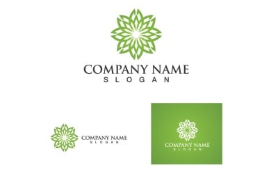 Leaf Green Logo And Symbol Nature V11