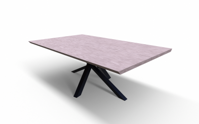 Modern íróasztal Low-poly 3D modell