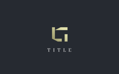 Luxury Elegant Letter Square G  Monogram Logo