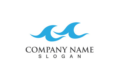Wave Water Logo Vector Nature 15