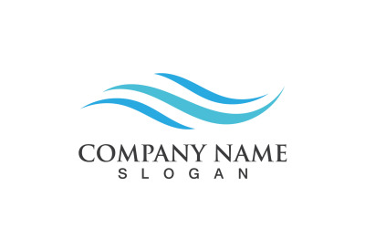 Wave Water Logo Vector Nature 16