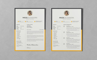Modelos de Curriculum Vitae de Currículo Criativo