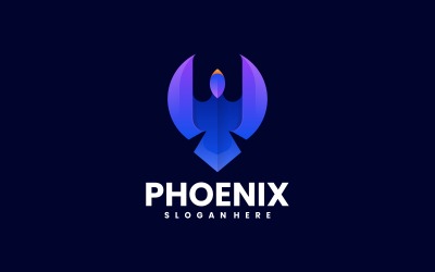 Phoenix Farbverlauf-Logo