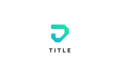 Vibrant Geometrical JD VIbrant Logo