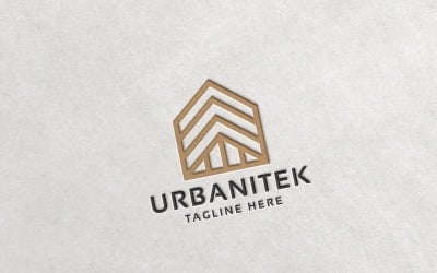 Urban Real Estate professionell logotyp