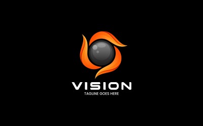 Vizyon Gradyan Logo Tasarımı
