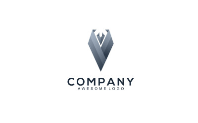 Logo Illustration Bat Gradient Style