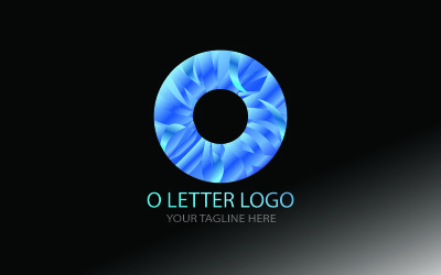 O Letter Логотип для всіх імен починається з O Letter