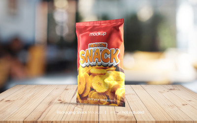 Pouch Up Standing Mockup Package