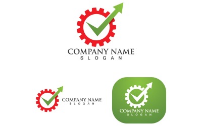Apple Vector Logo Design Ikon Logotyp Mall V22