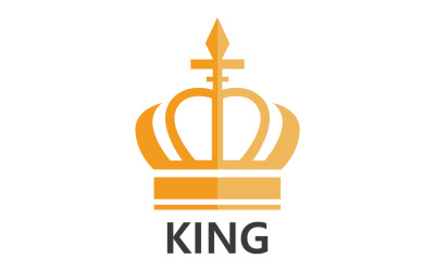 Crown Logo Template Vector Icon V14