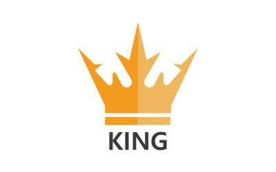 Crown Logo Template Vector Icon V17