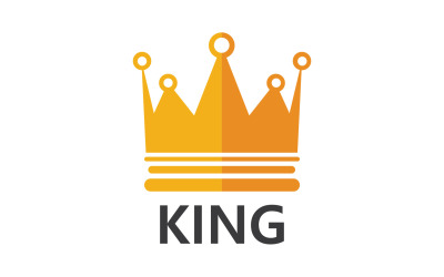 Crown Logo Template Vector Icon V1