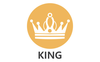 Crown Logo Template Vector Icon V22