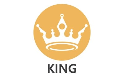 Crown Logo Template Vector Icon V23
