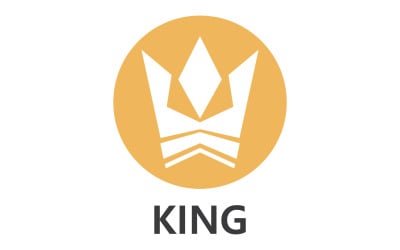 Crown Logo Template Vector Icon V27