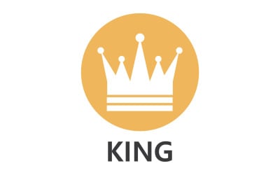 Crown Logo Template Vector Icon V28