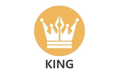 Crown Logo Template Vector Icon V29