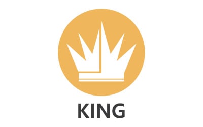 Crown Logo Template Vector Icon V30