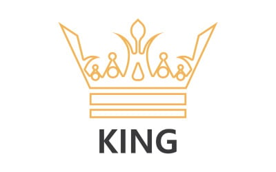 Crown Logo Template Vector Icon V32