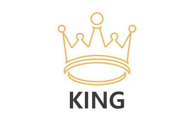 Crown Logo Template Vector Icon V33