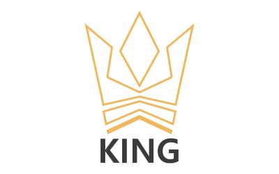 Crown Logo Template Vector Icon V35