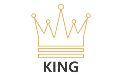Crown Logo Template Vector Icon V36